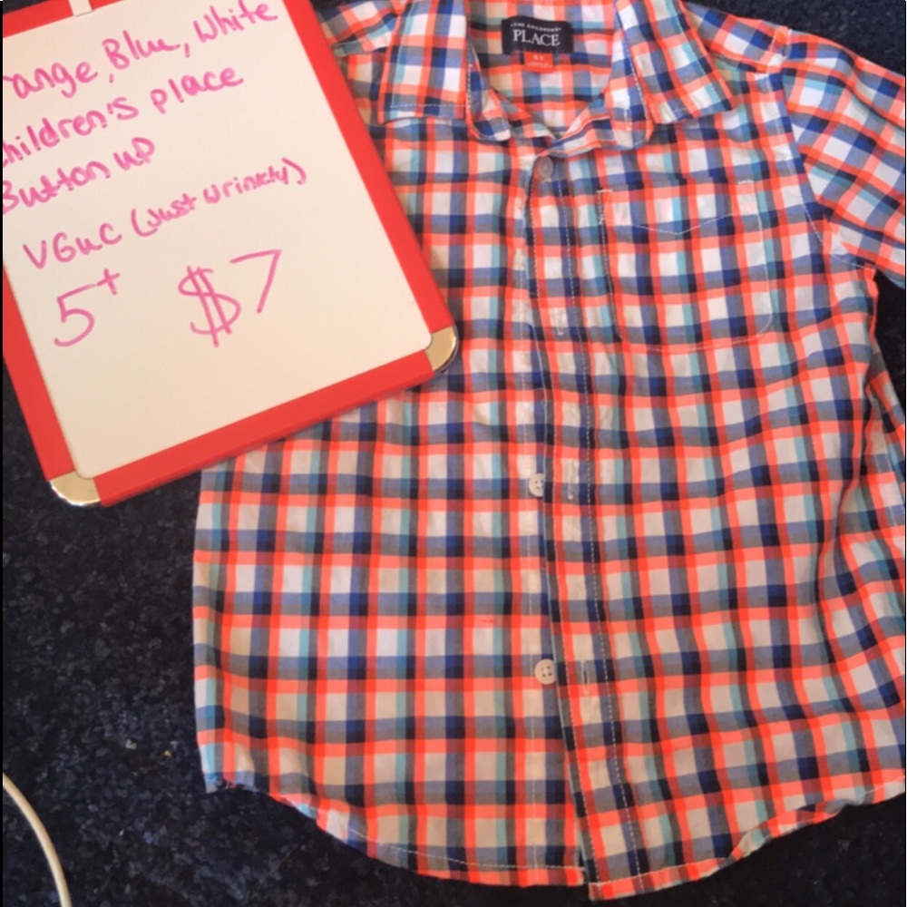 Children’s place button up